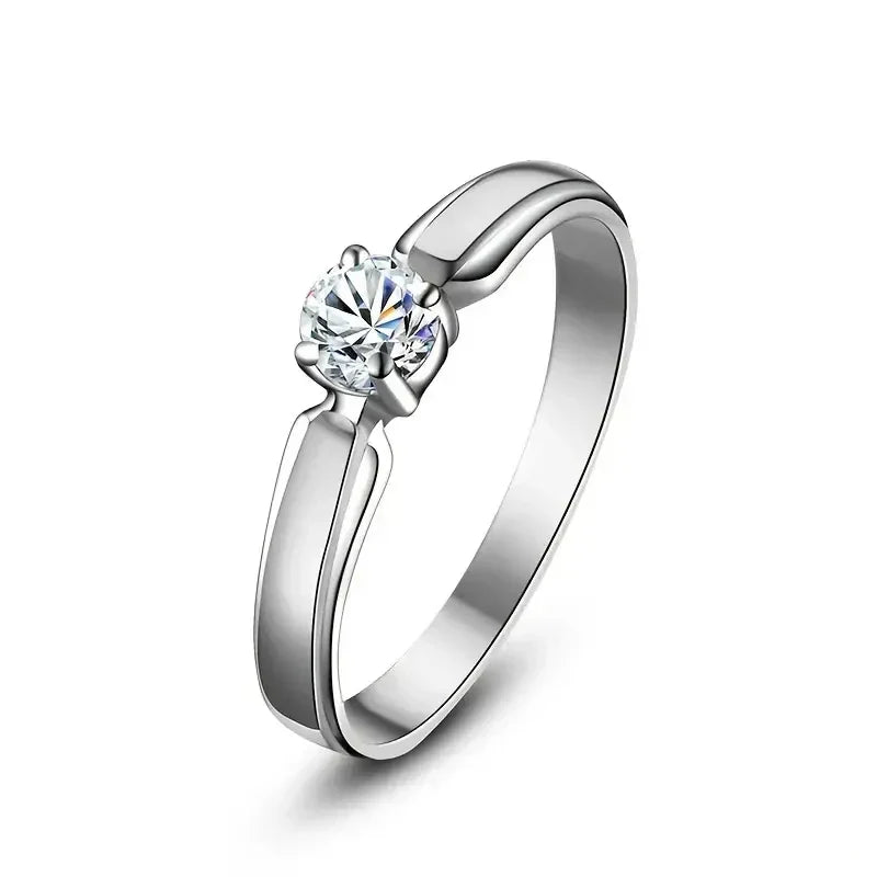 Anillo solitario Clara