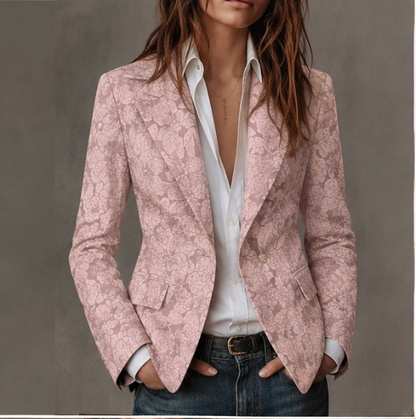 Loretta – Blazer Jacquard Entallado