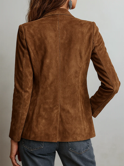 Aurora – Blazer Vintage Marrón