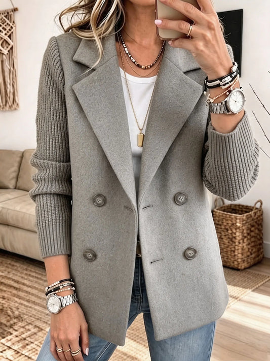 Carla | Blazer elegante con mangas de punto - imagen 1
