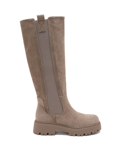 Botas Ivi de efecto ante.